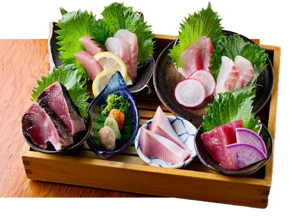 刺身盛り合わせ