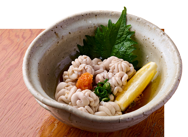 白子ぽん酢