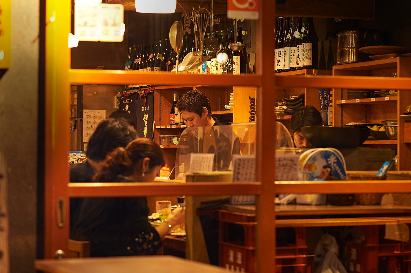 営業中店内